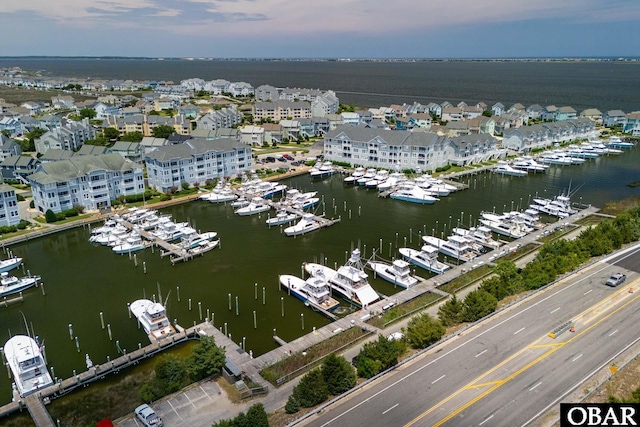 314 Pirates Way Unit 314B, Manteo, NC 27954 - bird's eye view of numerous boat docks and a large body of water