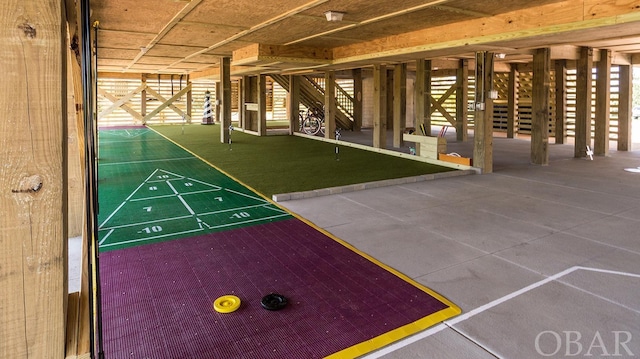 surrounding community featuring shuffleboard