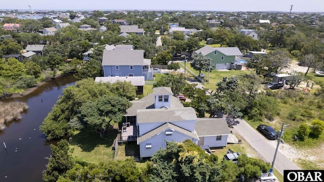 155 Loop Rd Lot 5, Ocracoke, NC 27960 - aerial view of residential area with a nearby body of water