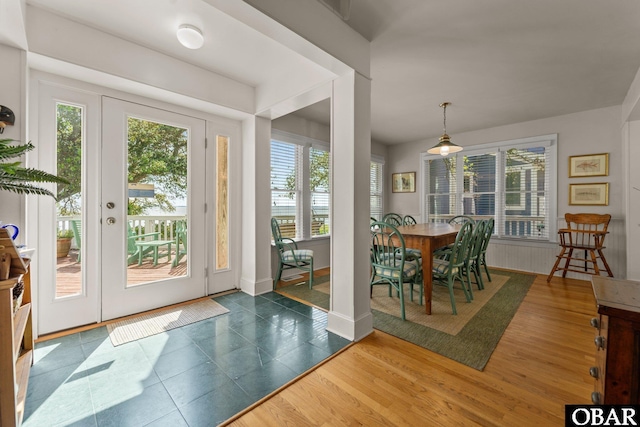 1148 Dunton Dr Lot 337, Corolla, NC 27927 - doorway featuring baseboards and wood finished floors