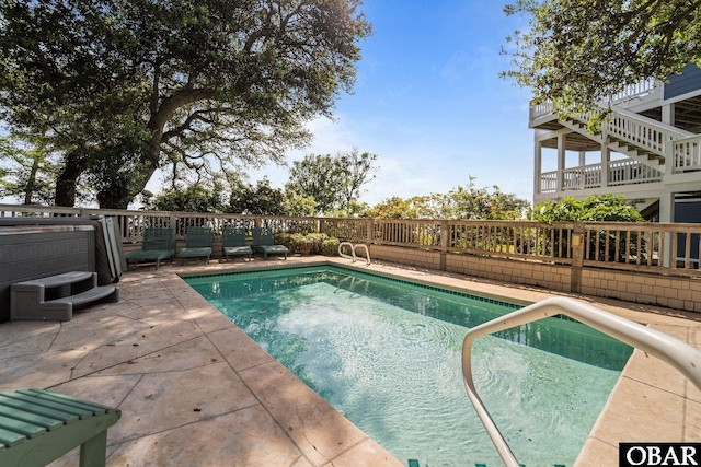 1148 Dunton Dr Lot 337, Corolla, NC 27927 - view of swimming pool with a fenced in pool