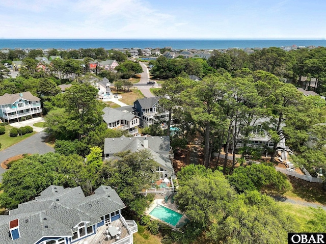 1148 Dunton Dr Lot 337, Corolla, NC 27927 - bird's eye view with a water view and a residential view