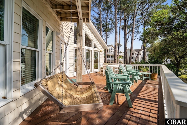 1148 Dunton Dr Lot 337, Corolla, NC 27927 - view of wooden terrace