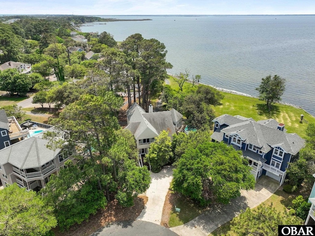 1148 Dunton Dr Lot 337, Corolla, NC 27927 - drone / aerial view with a water view