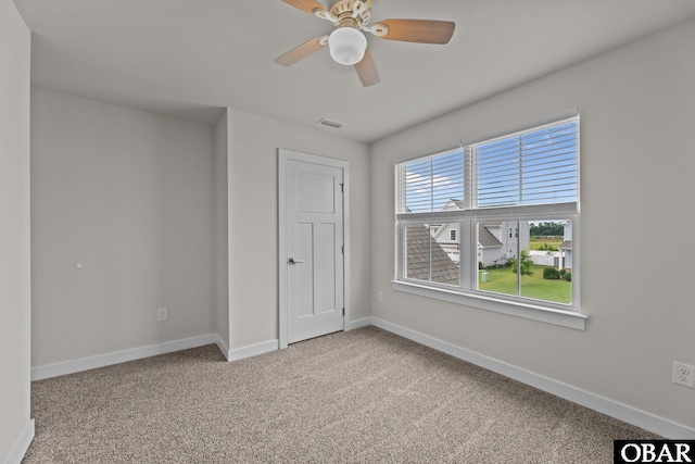 307 Sunny Lk Lot 106, Moyock, NC 27958 - unfurnished bedroom featuring carpet flooring and ceiling fan