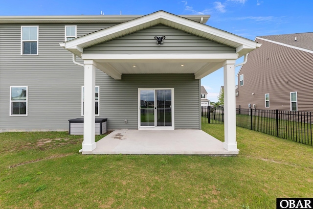 307 Sunny Lk Lot 106, Moyock, NC 27958 - rear view of property featuring a patio area
