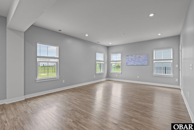 307 Sunny Lk Lot 106, Moyock, NC 27958 - spare room featuring wood finished floors and recessed lighting