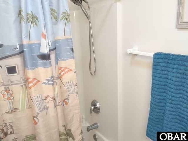 703 Suffolk St Lot 934, Kill Devil Hills, NC 27948 - bathroom view of shower / bath combination with curtain