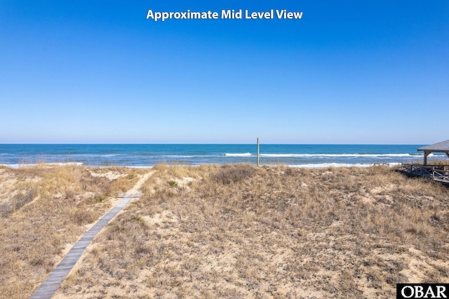 property view of water