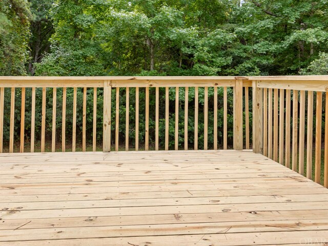 view of deck