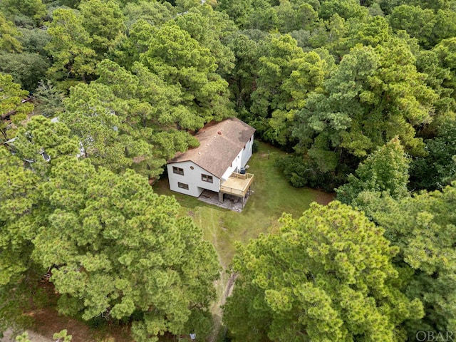 2381 Swan Island Rd Lot # 16, Corolla, NC 27927 - drone / aerial view with a forest view