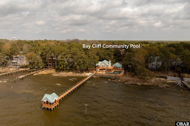 119 Baycliff Trl Lot 119, Kill Devil Hills, NC 27948 - bird's eye view of a nearby body of water and a forest