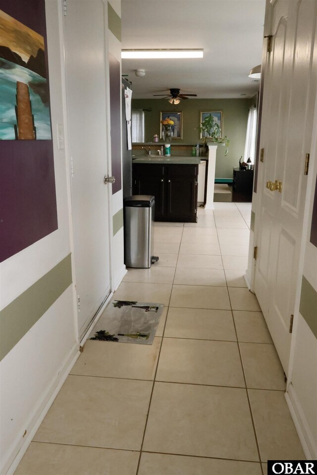 169 Green View Rd Lot # 273, Moyock, NC 27958 - corridor featuring light tile patterned flooring