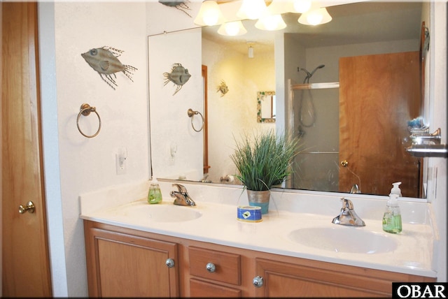 27211 Dory Rd Lot 22, Salvo, NC 27972 - full bath with double vanity and a shower