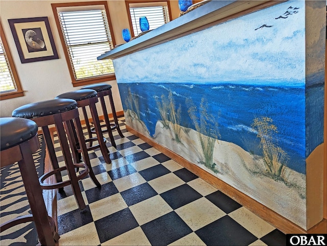 27211 Dory Rd Lot 22, Salvo, NC 27972 - dining area featuring tile patterned floors and plenty of natural light