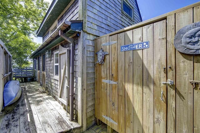 view of home's exterior