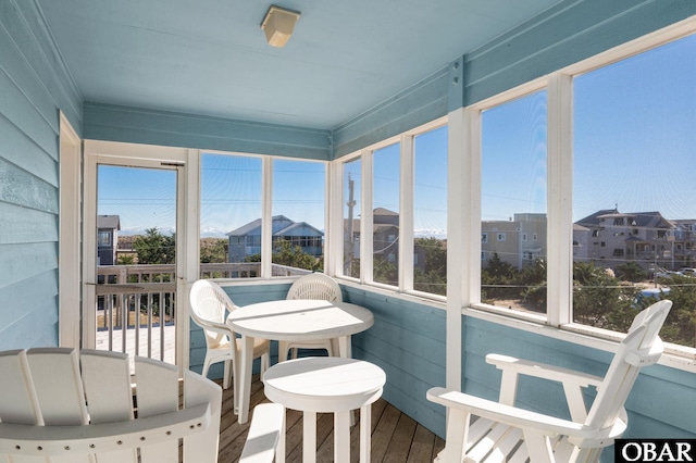 25270 Sea Isle Hills Dr Lot 5-18, Waves, NC 27982 - sunroom / solarium featuring a wealth of natural light