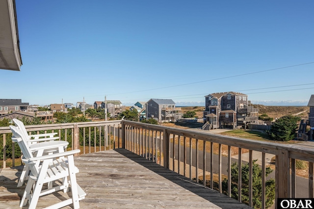 25270 Sea Isle Hills Dr Lot 5-18, Waves, NC 27982 - wooden deck featuring a residential view