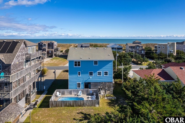 25270 Sea Isle Hills Dr Lot 5-18, Waves, NC 27982 - bird's eye view featuring a water view
