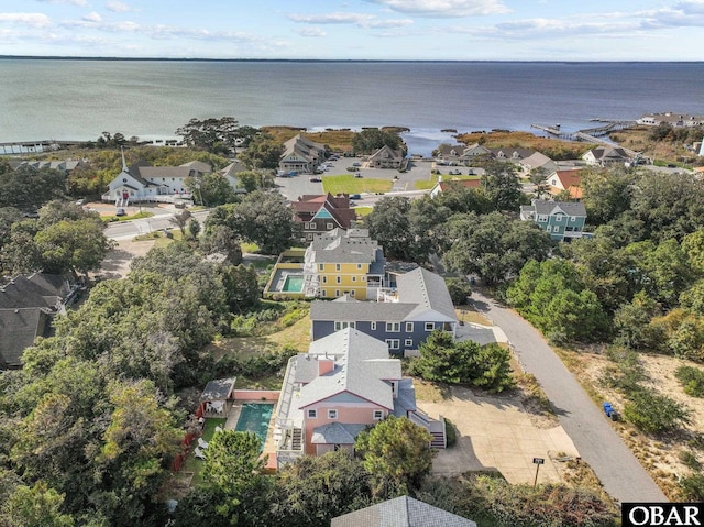 109 Duck Ridge Village Ct Lot 14, Duck, NC 27949 - aerial view of residential area featuring a large body of water