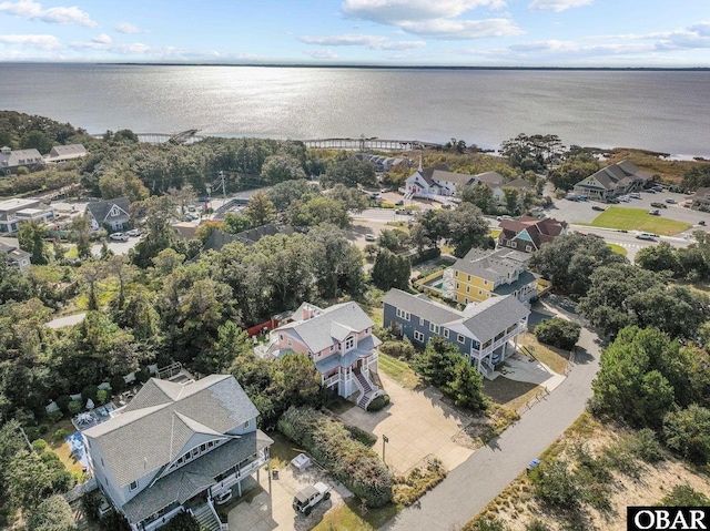 109 Duck Ridge Village Ct Lot 14, Duck, NC 27949 - aerial perspective of suburban area featuring a large body of water