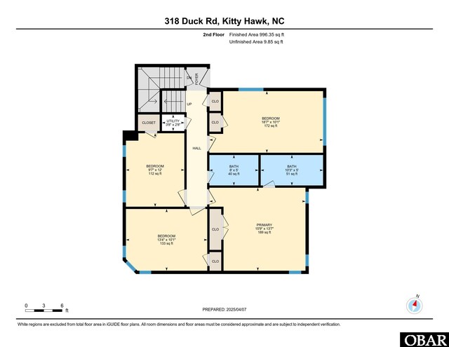 318 Duck Rd Lot 14, Southern Shores, NC 27949 - floor plan