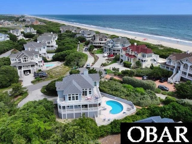 273 Whites Pt Lot 183, Corolla, NC 27927 - bird's eye view of expansive coastline and a pool