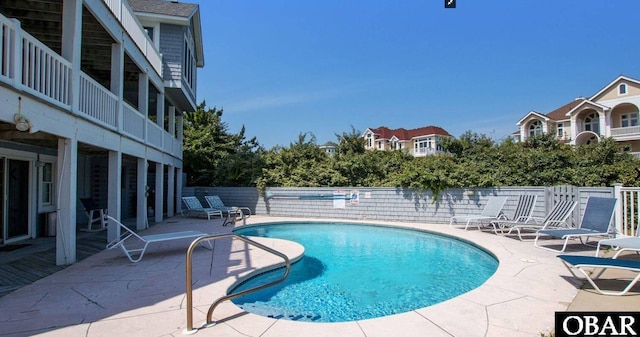 273 Whites Pt Lot 183, Corolla, NC 27927 - view of pool with a patio
