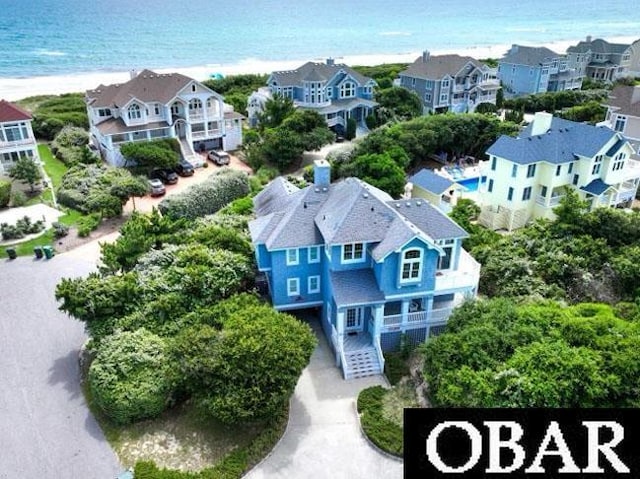 273 Whites Pt Lot 183, Corolla, NC 27927 - aerial view of residential area featuring a large body of water