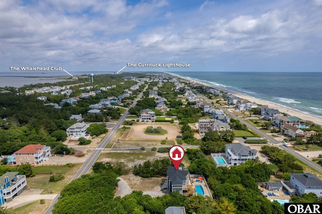 1045 Whalehead Dr Lot 27, Corolla, NC 27927 - bird's eye view of expansive beach
