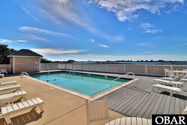 107 W Gray Eagle St Unit 112A, Nags Head, NC 27959 - community pool with a deck