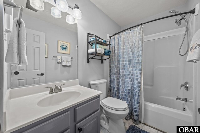 103 Nathan Dr Lot # 2, Grandy, NC 27939 - full bath with vanity, shower / tub combo with curtain, and tile patterned floors