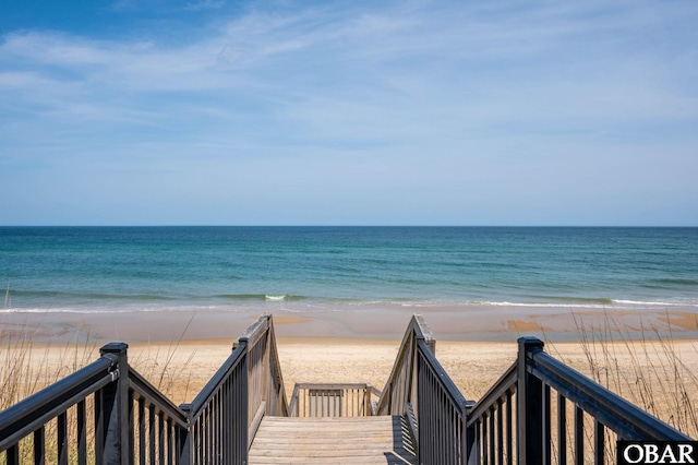water view with local beach