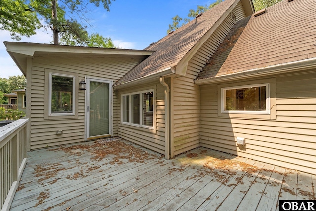 56 Ginguite Trl Lot 9, Southern Shores, NC 27949 - view of wooden terrace