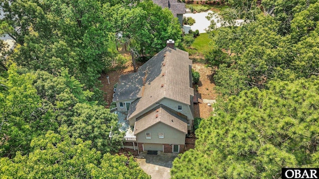 56 Ginguite Trl Lot 9, Southern Shores, NC 27949 - aerial view of property and surrounding area