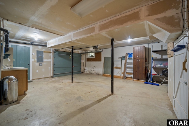 56 Ginguite Trl Lot 9, Southern Shores, NC 27949 - unfinished below grade area featuring electric panel