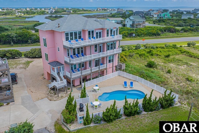 57233 Summerplace Dr Lot 26, Hatteras, NC 27943 - view from above of property featuring a pool