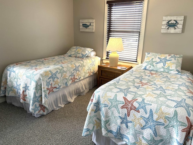 bedroom featuring carpet floors