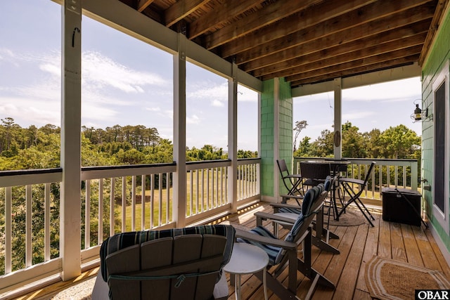 1800 Saint David Rd Unit 104-D 2, Kill Devil Hills, NC 27948 - view of wooden deck