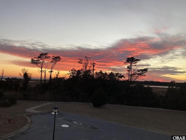 1800 Saint David Rd Unit 104-D 2, Kill Devil Hills, NC 27948 - view of asphalt road with street lighting