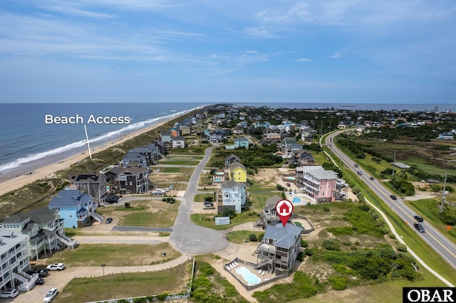 57241 Summerplace Dr Lot 28, Hatteras, NC 27943 - aerial view of property and surrounding area with expansive coastline