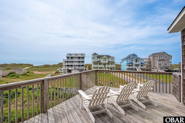 57241 Summerplace Dr Lot 28, Hatteras, NC 27943 - wooden deck featuring a residential view