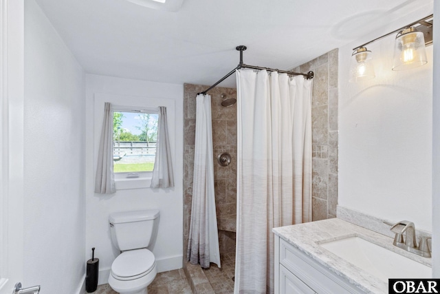 113 B And B Ln, Coinjock, NC 27923 - bathroom featuring vanity and a tile shower