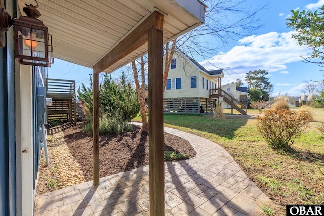 113 B And B Ln, Coinjock, NC 27923 - view of patio featuring stairs