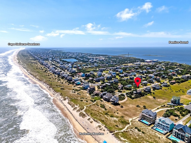 25253 Bold Dune Dr Lot 11, Waves, NC 27968 - bird's eye view of unending shoreline