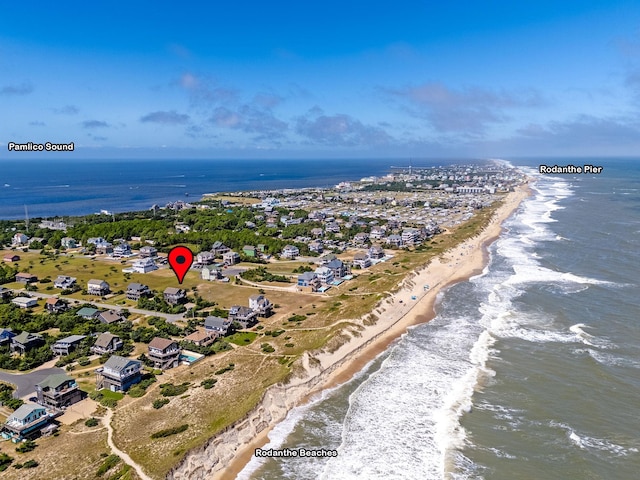 25253 Bold Dune Dr Lot 11, Waves, NC 27968 - drone / aerial view of unending shoreline