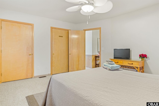 1039 Miller Ct Lot 526, Corolla, NC 27927 - carpeted bedroom featuring baseboards and a ceiling fan