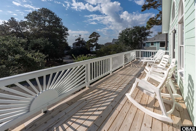 1039 Miller Ct Lot 526, Corolla, NC 27927 - view of wooden terrace
