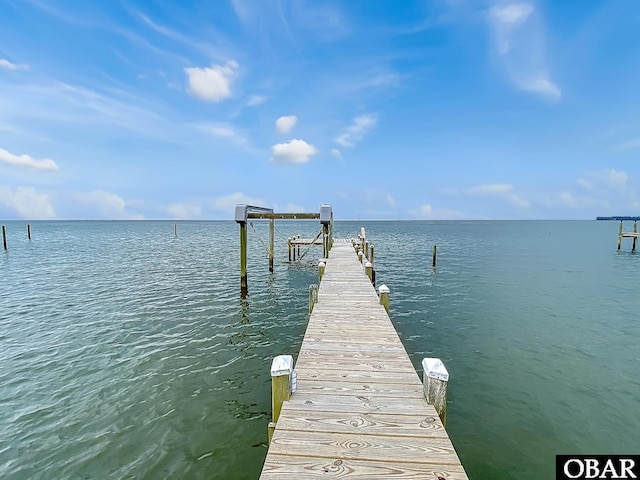 156 Longbeach Dr Unit Lot3, Hertford, NC 27944 - dock area with a water view
