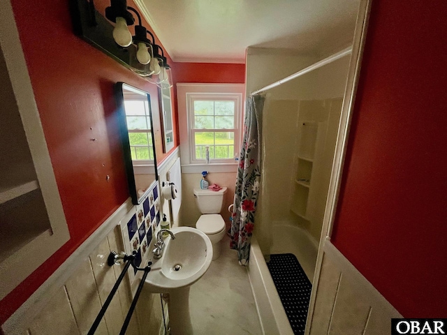 2253 Turnpike Rd, Swan Quarter, NC 27885 - bathroom featuring toilet and a sink